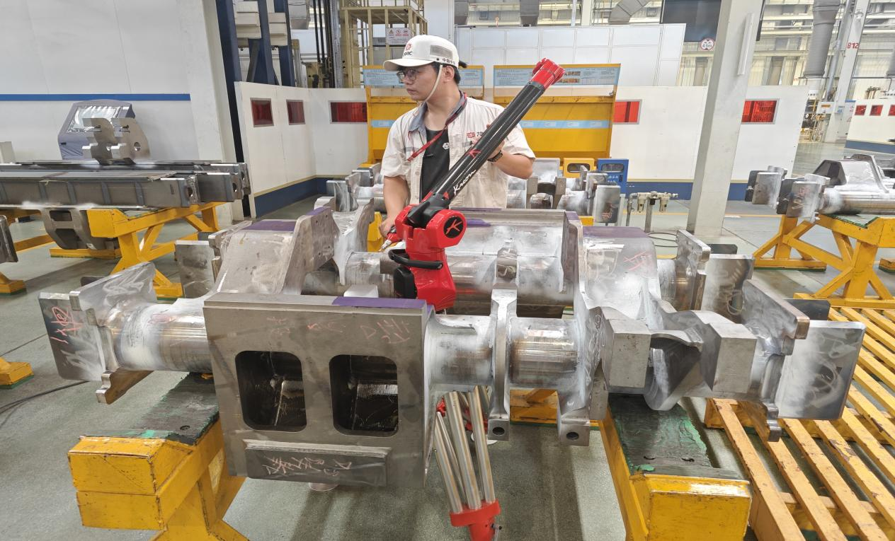 法國科瑞朗KREON關(guān)節(jié)臂三坐標(biāo)測(cè)量機(jī)在軌道交通制造領(lǐng)域的應(yīng)用 